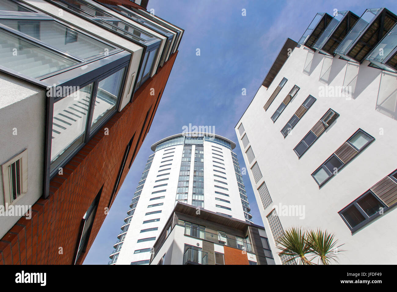 Luxus-Appartements Stockfoto