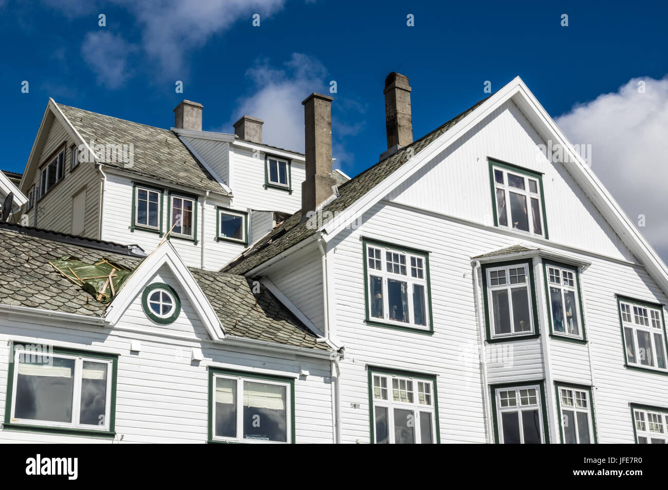 Haugesund in Norwegen Stockfoto