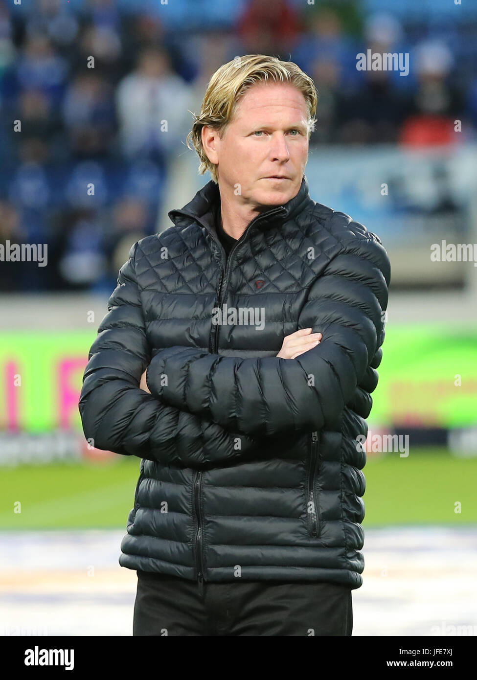 Trainer Markus Gisdol (Hamburger SV) Stockfoto