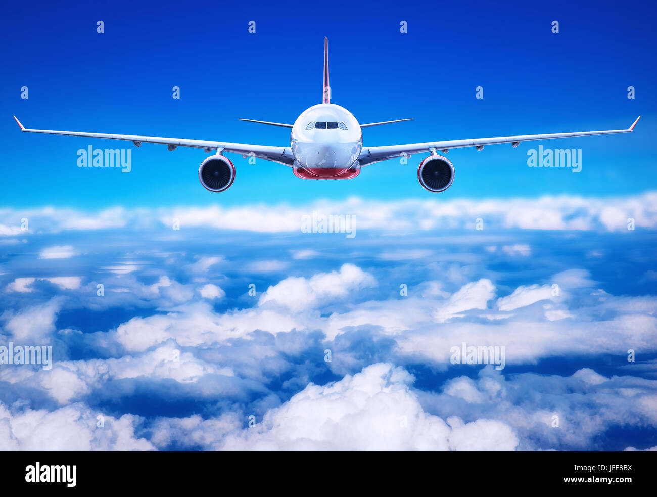 Airliner Stockfoto