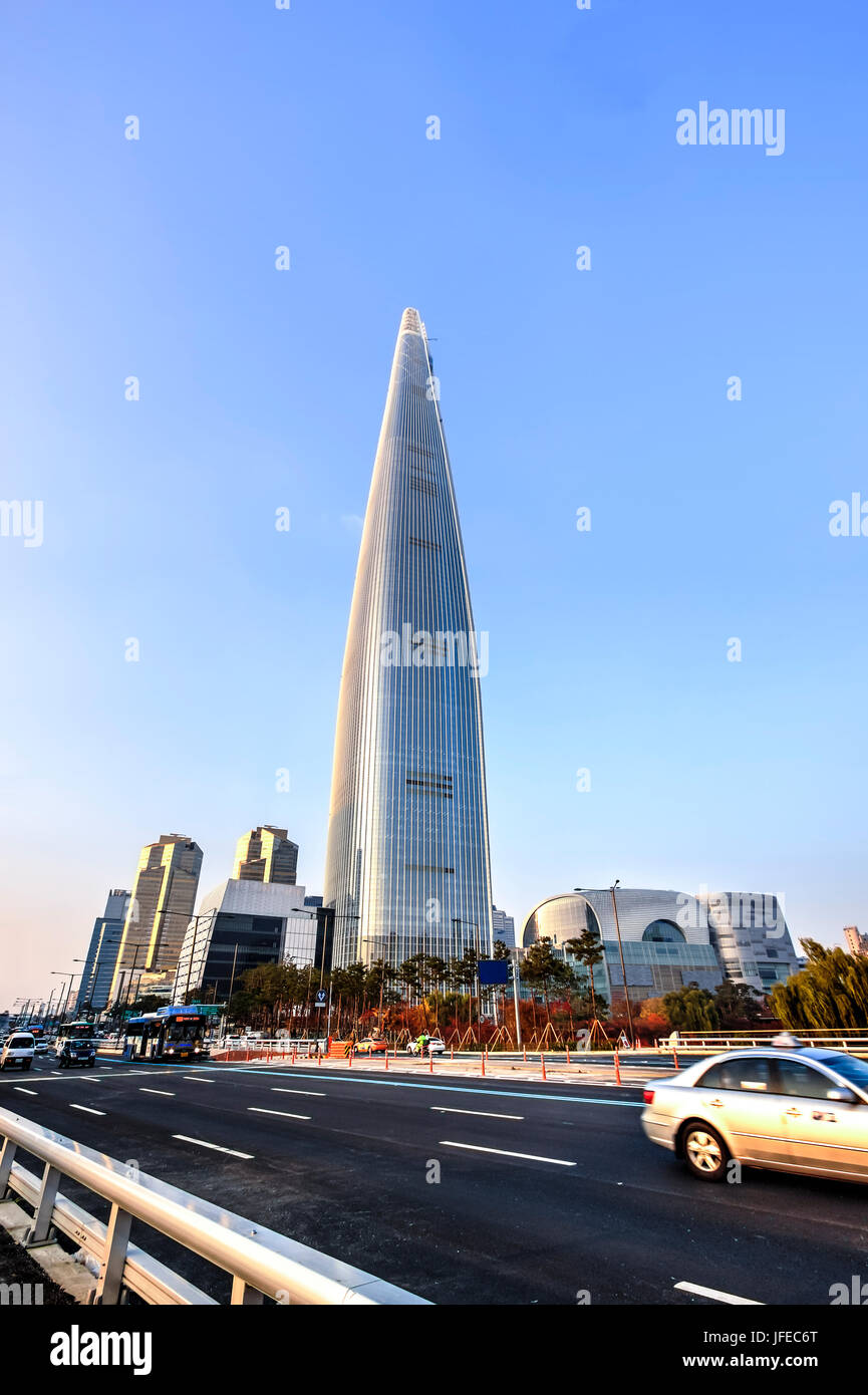 Das höchste Gebäude in Seoul, Südkorea Stockfoto