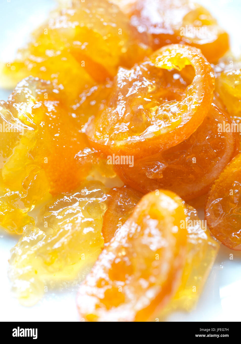 Orangenmarmelade Stockfoto