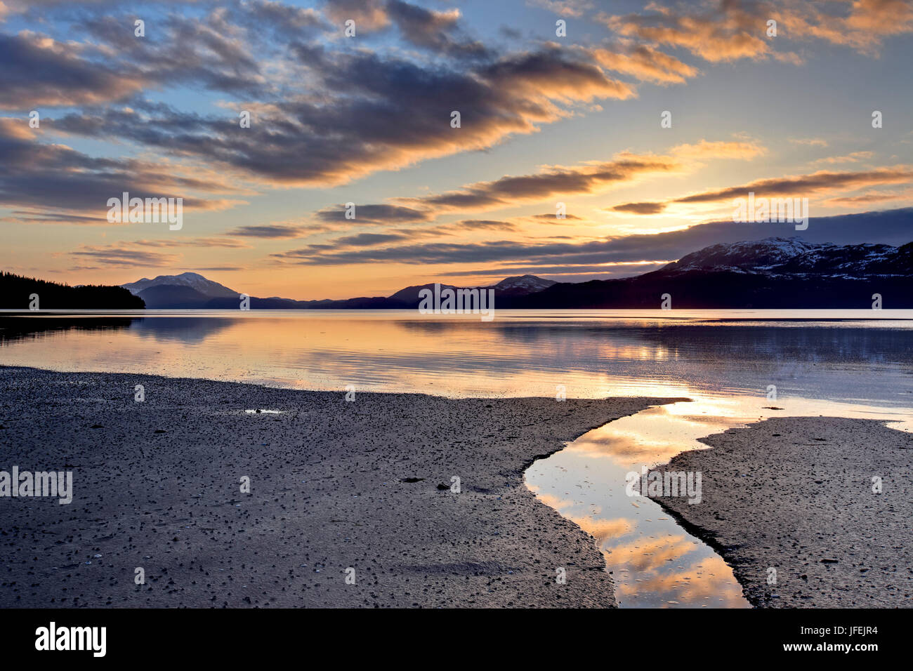 Nordamerika, USA, Alaska, Copper River delta Stockfoto