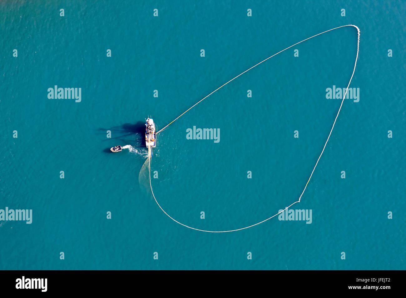 Nordamerika, USA, Alaska, Fischer in den Prince William Sound Stockfoto