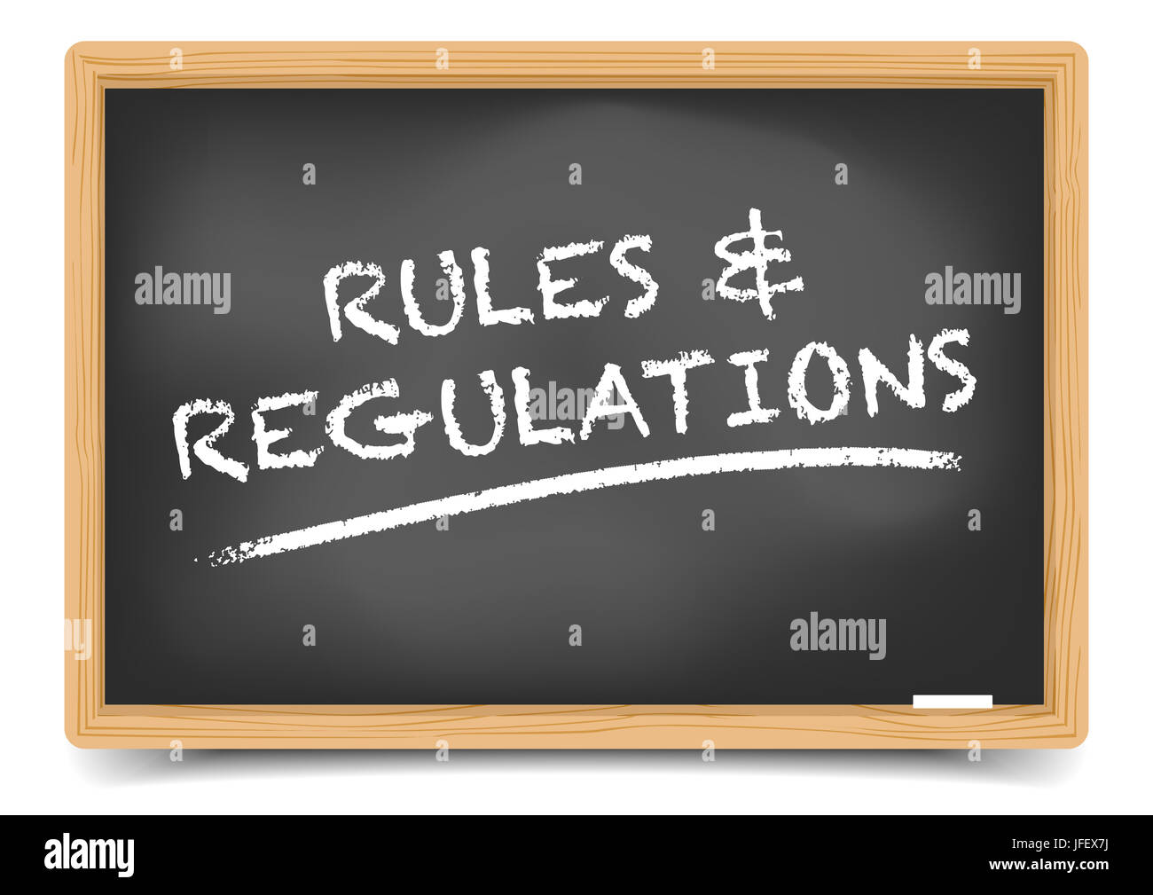 Regeln und Vorschriften Stockfoto