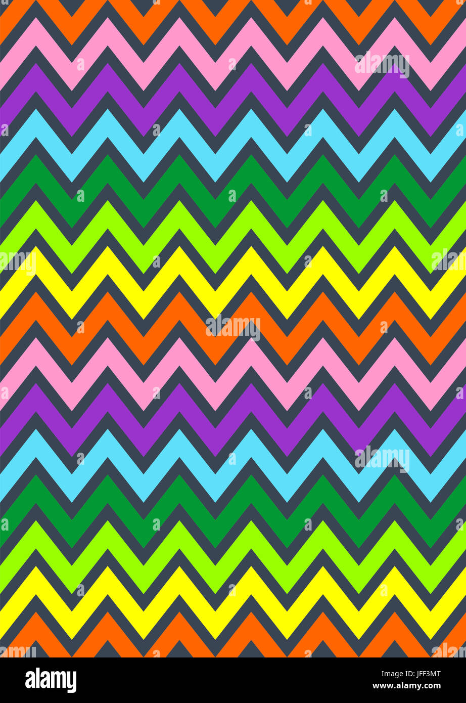 Zig Zag Hintergrund Stockfoto
