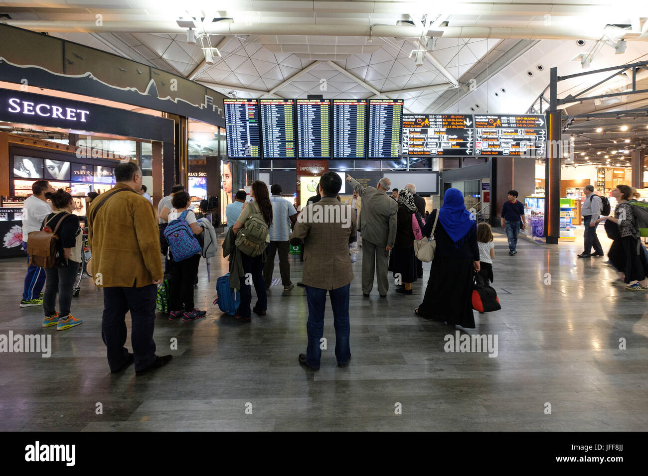 Flughafen Istanbul Atatürk Stockfoto