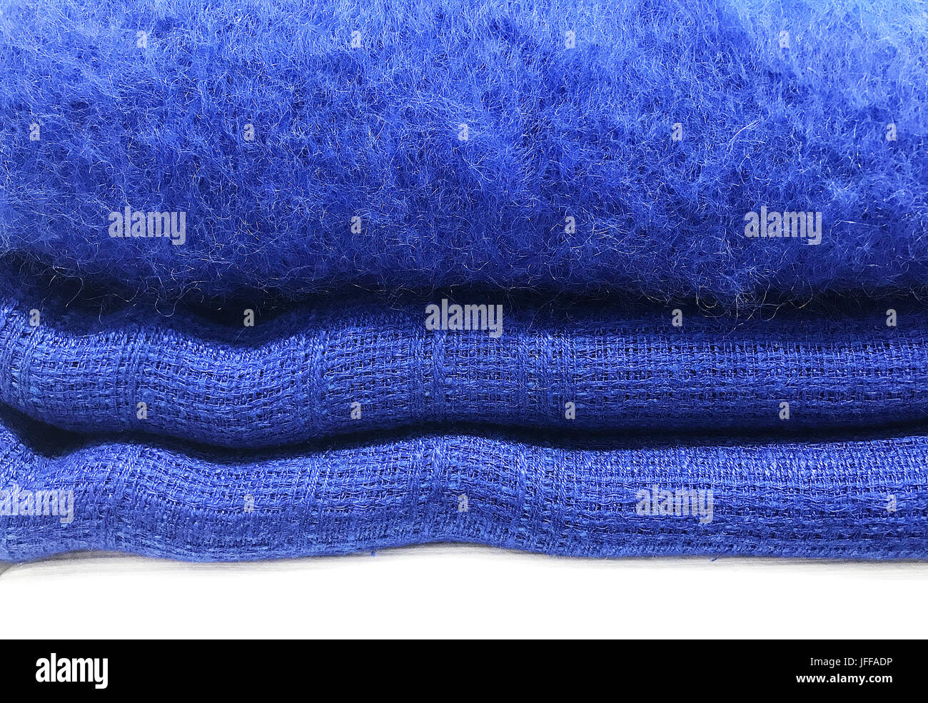 Alpaka und Mohair Wolle als Textur Stockfoto