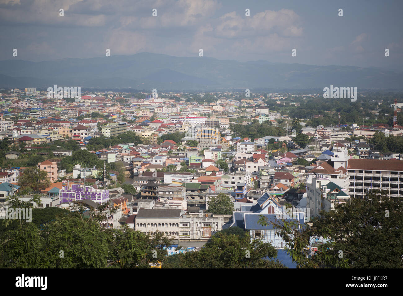 THAILAND CHIANG RAI Grenzstadt Mae Sai Stockfoto