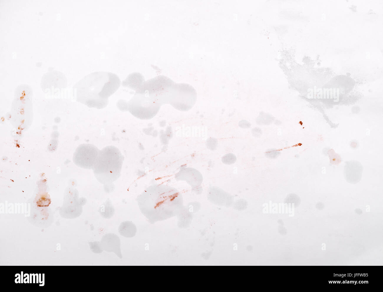 Verschmutztes Papier Stockfoto