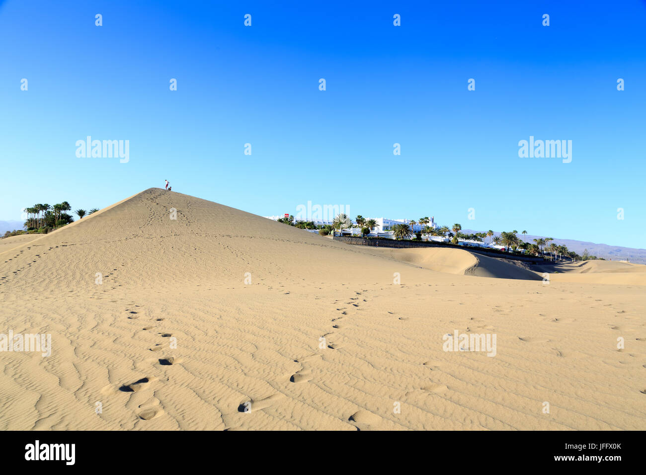 Dünen von Maspalomas Stockfoto