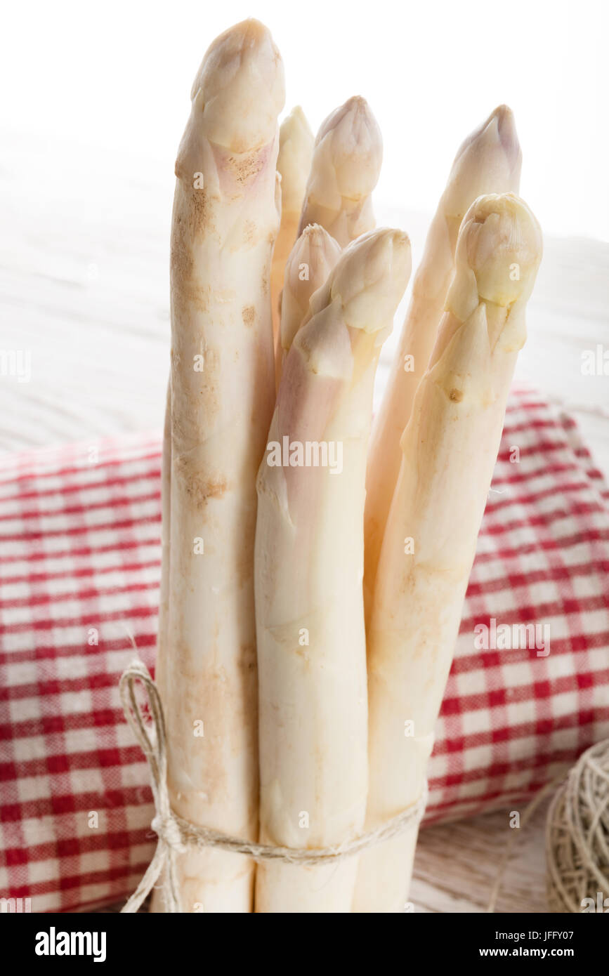 Spargel Zeit Stockfoto