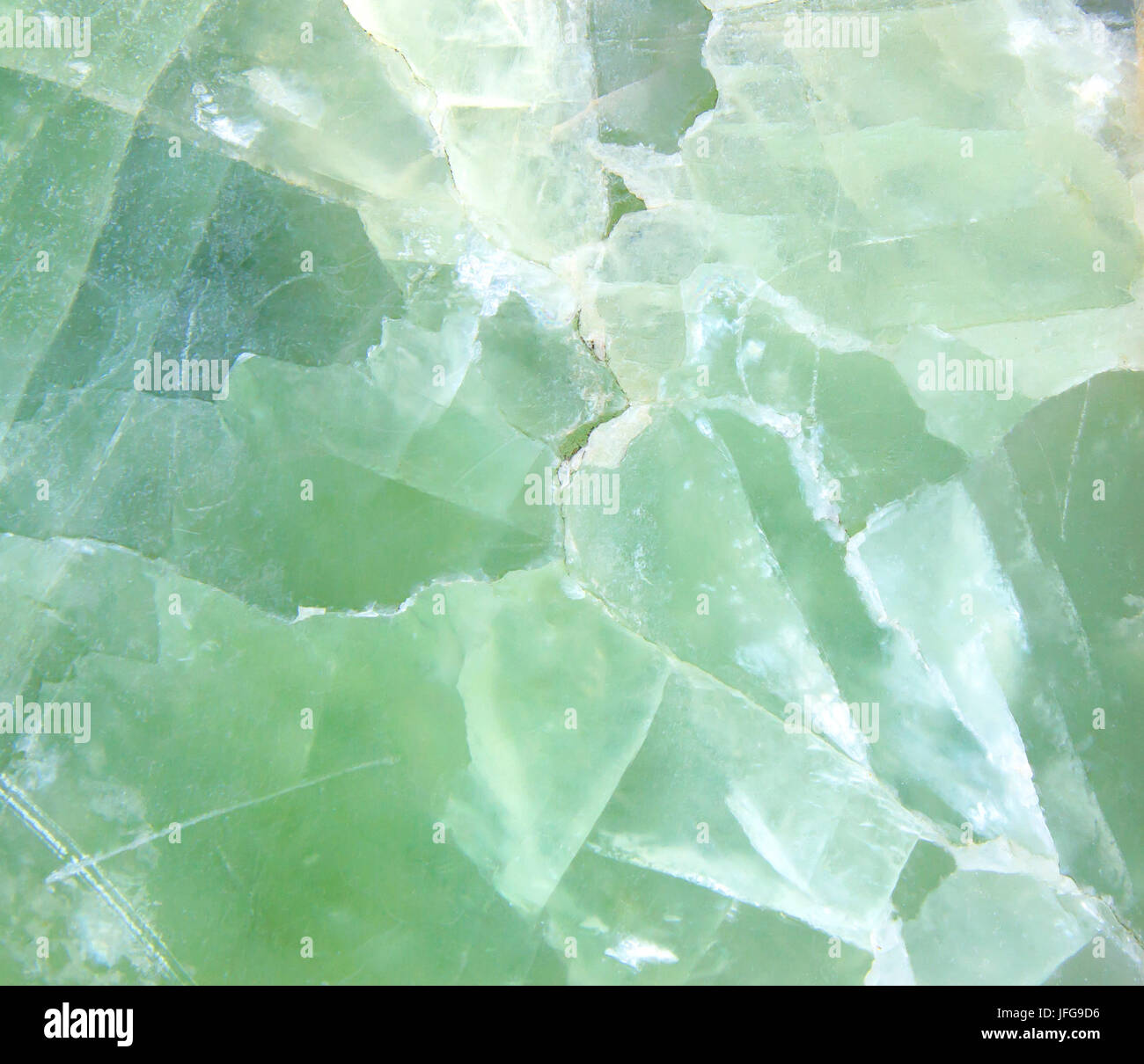 Grün oder Smaragd Marmor Materialtextur natürlichen Hintergrund. Stockfoto