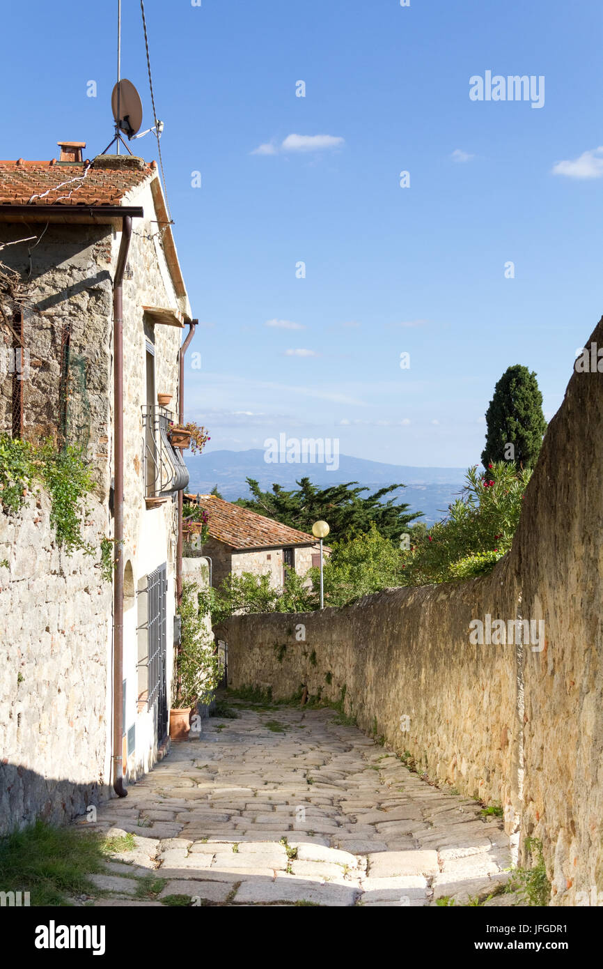 Roccastrada Tuscany Stockfoto