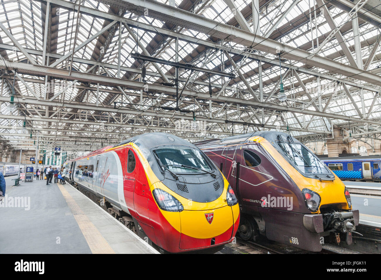 Schottland, Glasgow, Glasgow Central Railway Station Stockfoto
