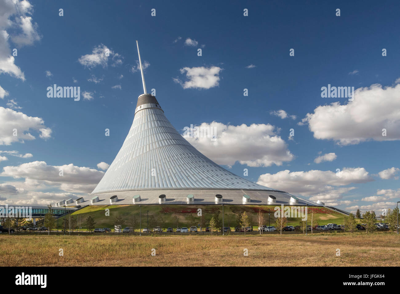 Kasachstan, Astana Stadt neue Administrative Stadt, Khan Shatir Center Stockfoto