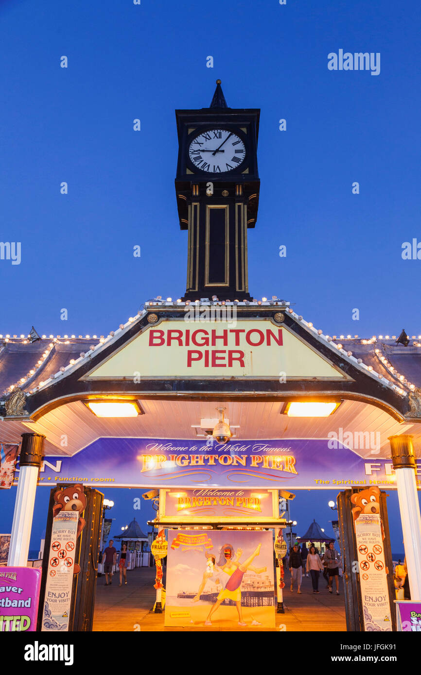 England, East Sussex, Brighton, Brighton Pier Stockfoto