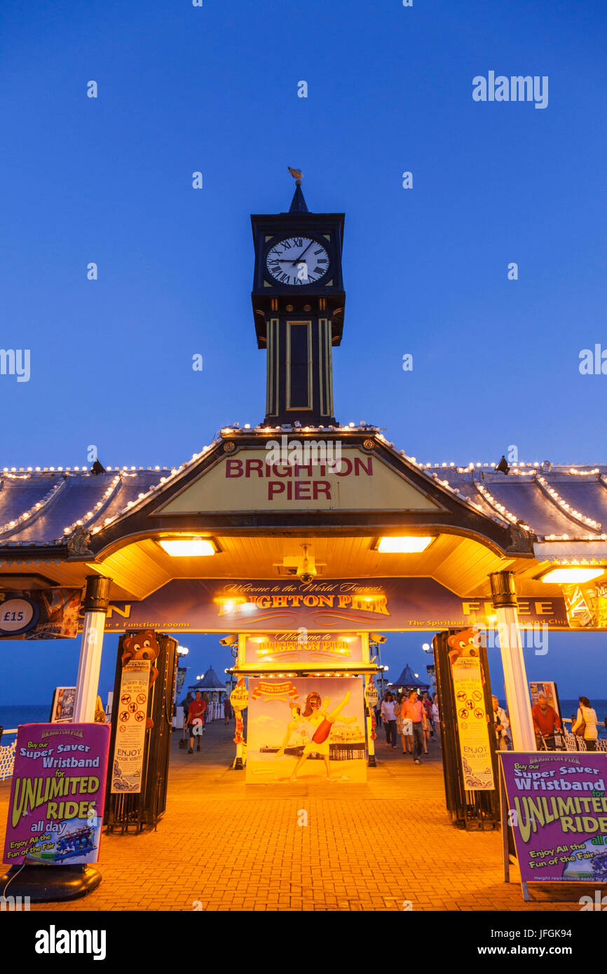 England, East Sussex, Brighton, Brighton Pier Stockfoto