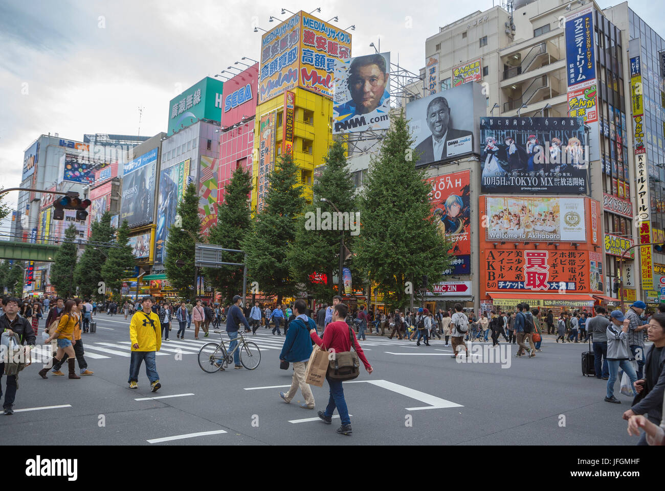 Japan, Tokyo City, Akihabara Bezirk Stockfoto