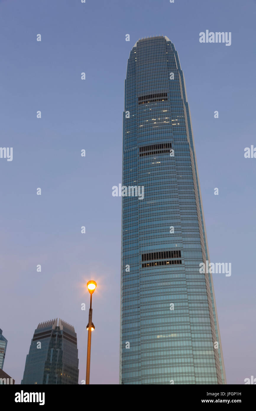 China, Hongkong, Central, International finanzieren Zentrum (IFC) Stockfoto