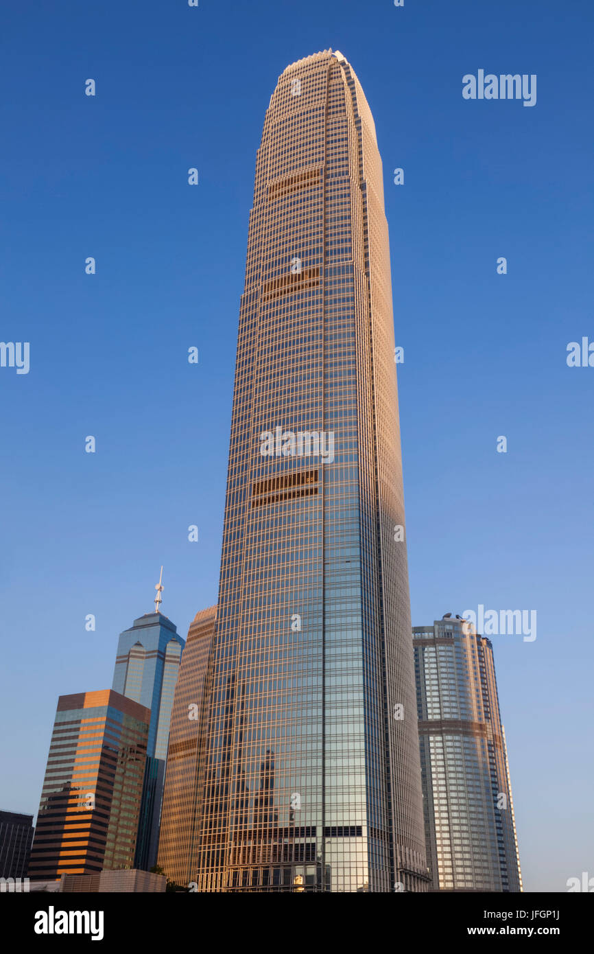 China, Hongkong, Central, International finanzieren Zentrum (IFC) Stockfoto