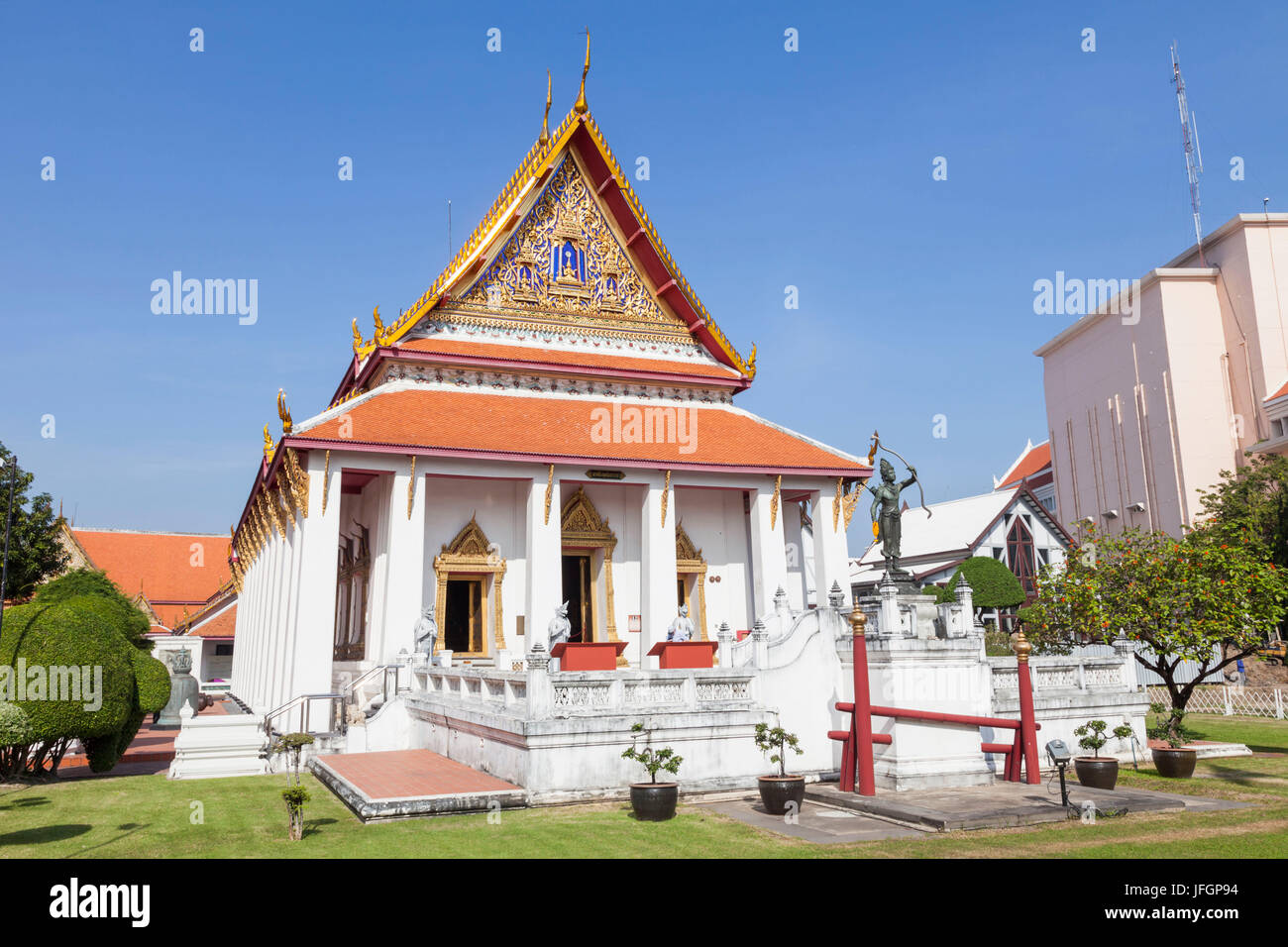 Thailand, Bangkok, Bangkok Nationalmuseum, die Bhuddhaisawan-Kapelle Stockfoto