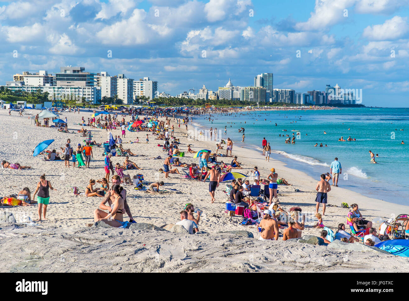 South Point, Miami Beach, Florida, USA Stockfoto
