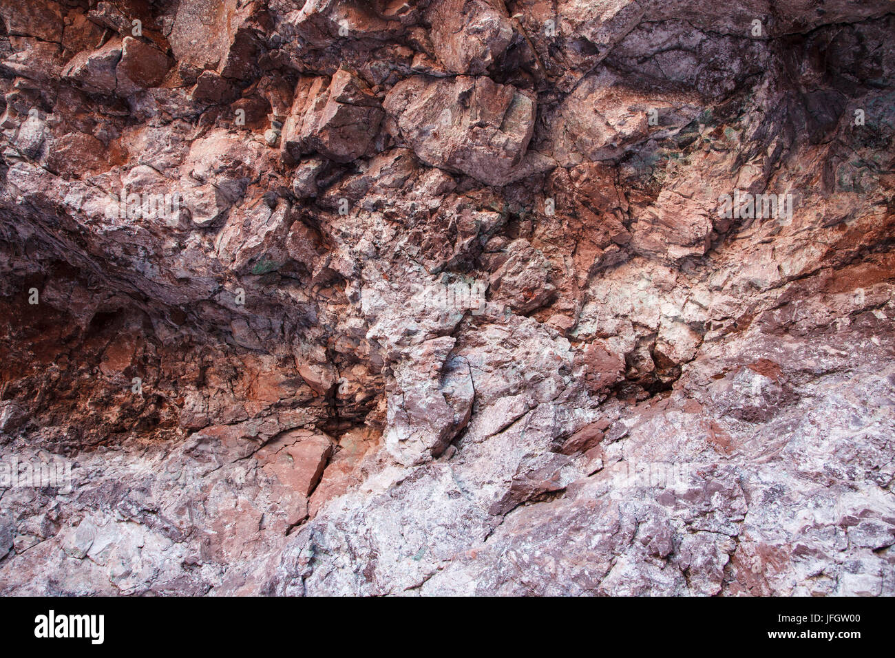 Chile, Combarbala, Fair Trade, Speck Stein, Feld Stockfoto