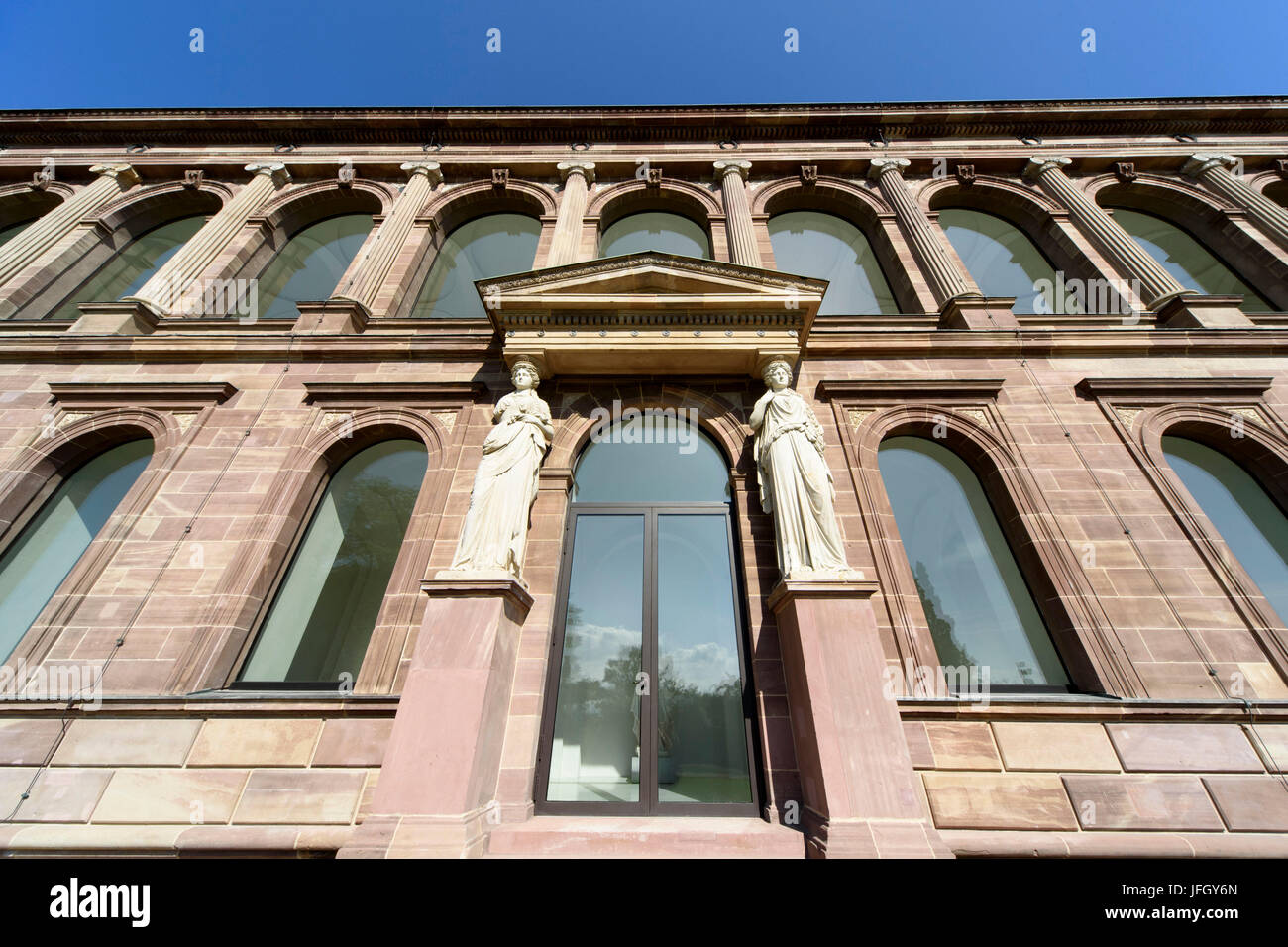 Neue Galerie in die schöne Aussicht, Kassel, Hessen, Deutschland Stockfoto