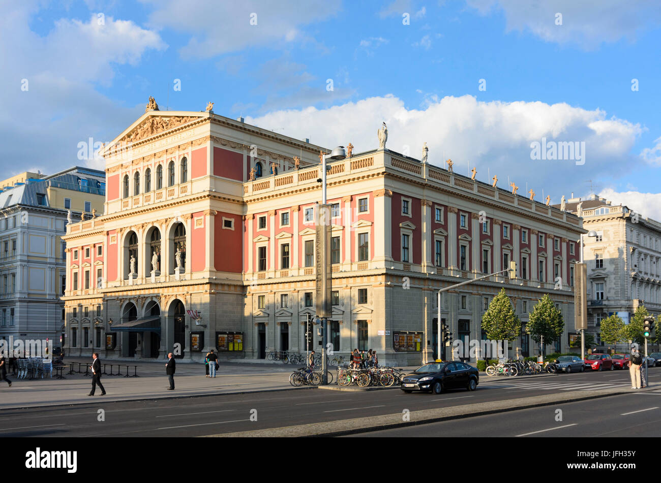 Haus der Wiener Musikclub, Österreich, Wien 01. Stockfoto