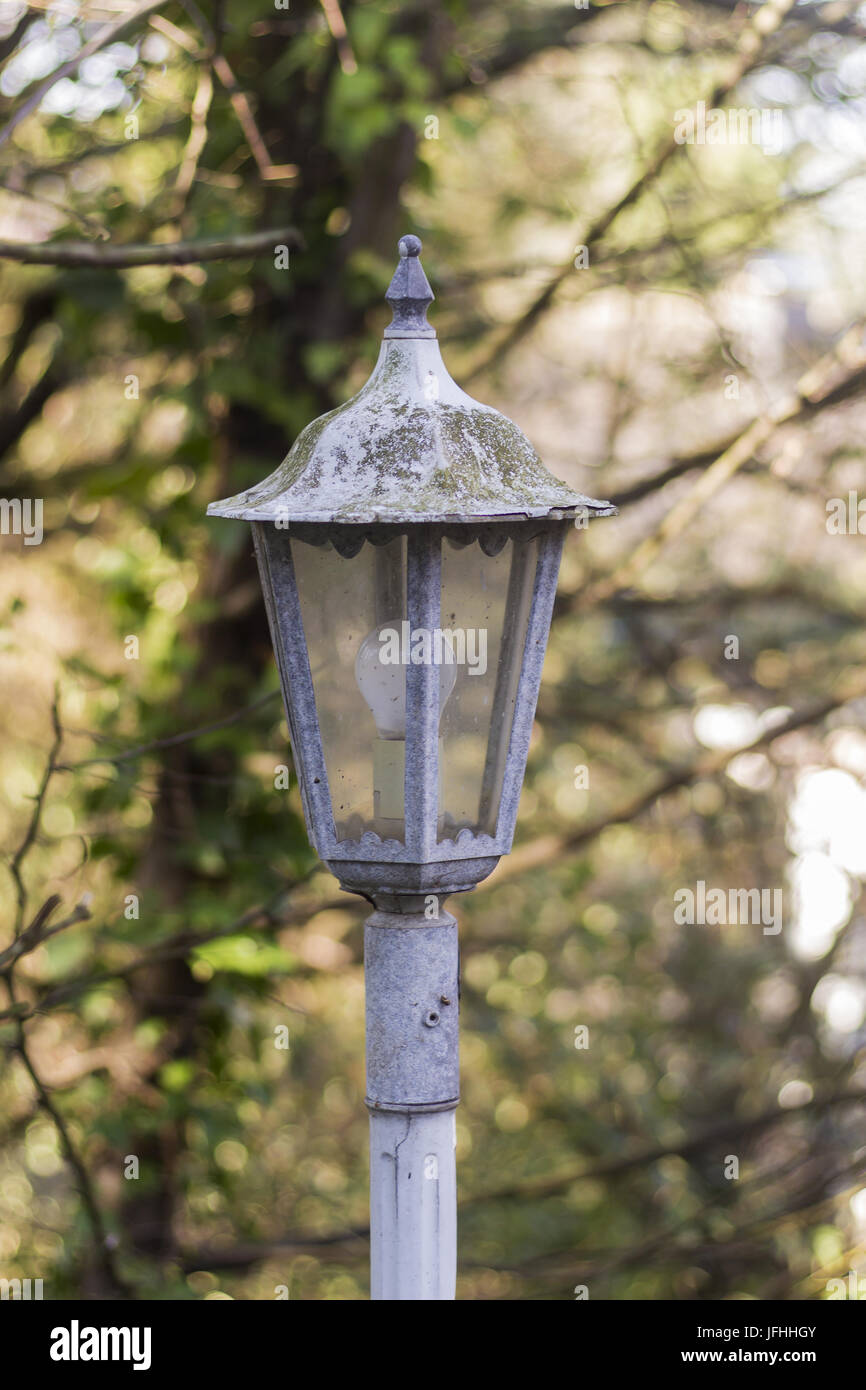Detailansicht nostalgische street lamp Stockfoto