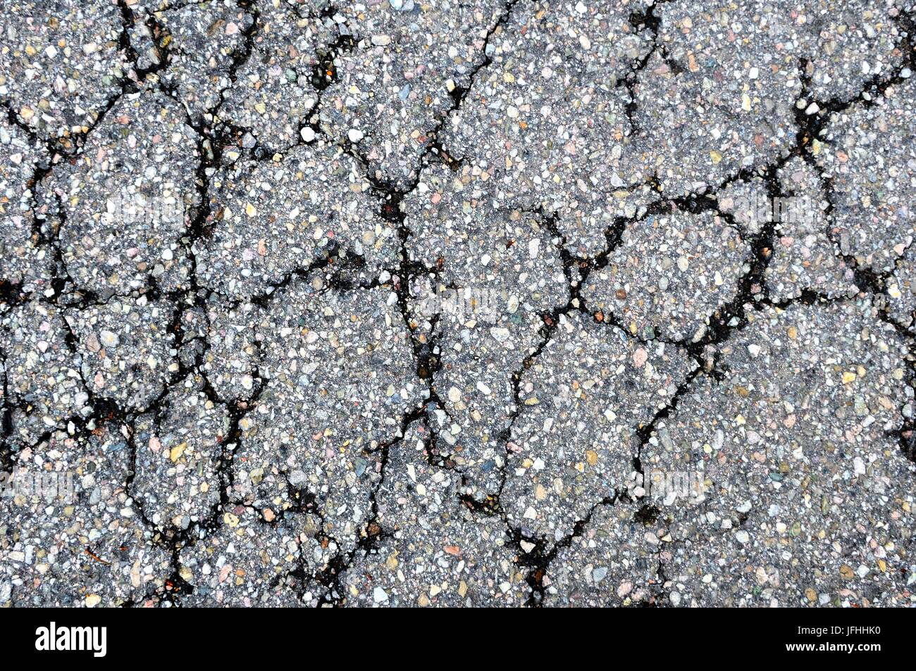 Lage Straße Stockfoto