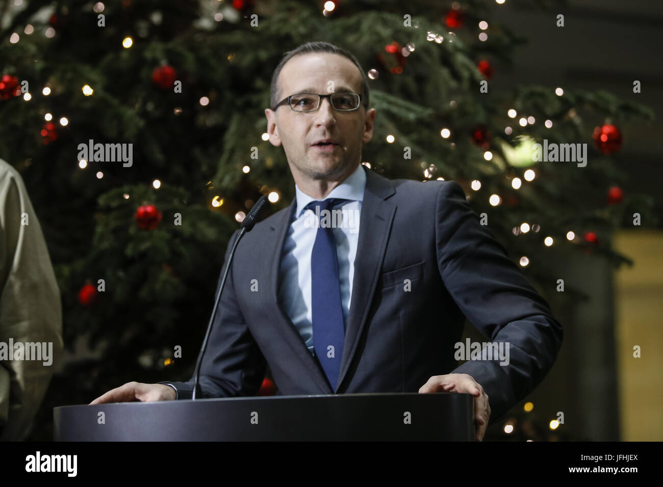 Weihnachtliche Stimmung im Bundesministerium der Justiz Stockfoto