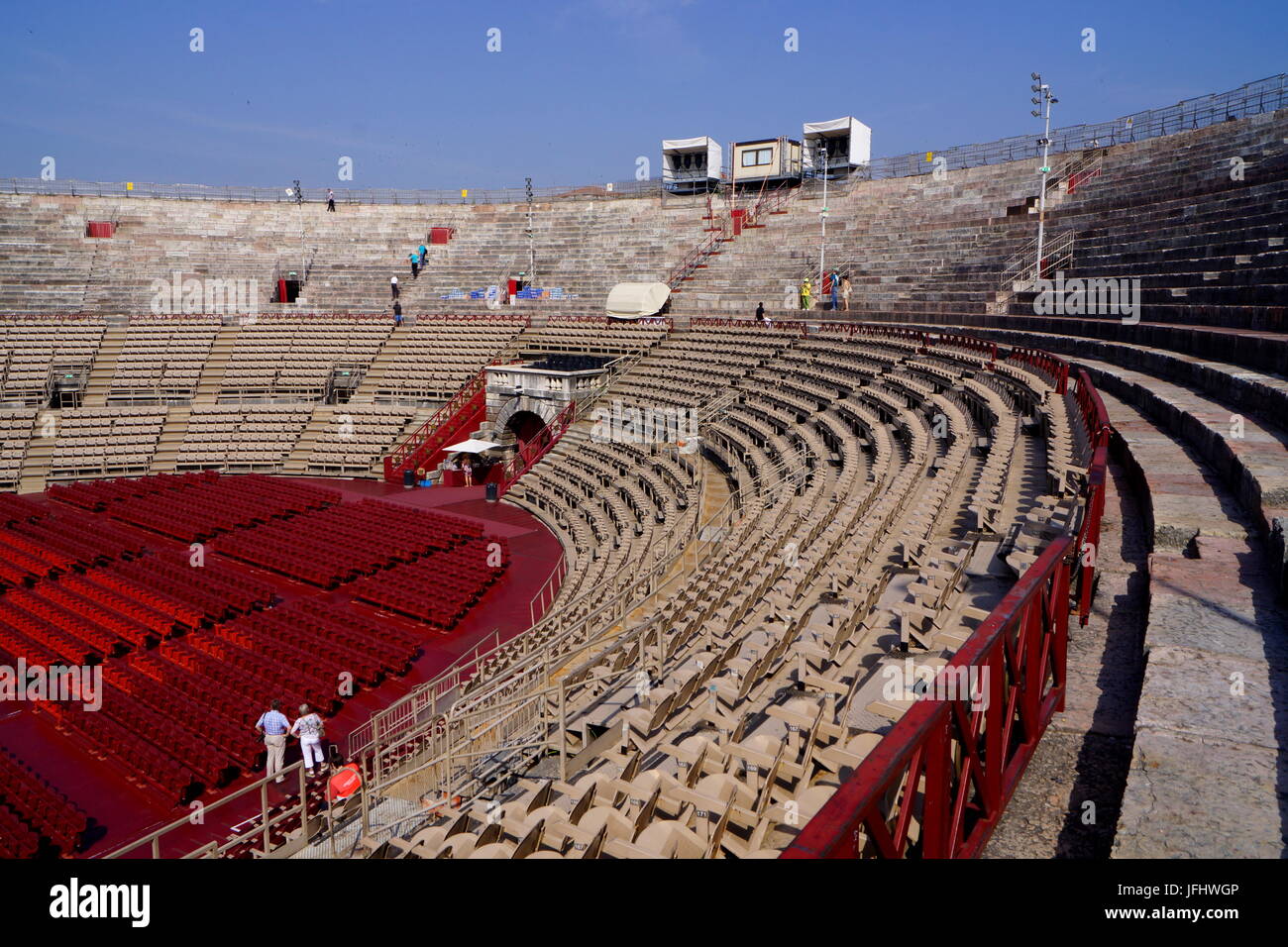 Arena di Verona, Italien Stockfoto