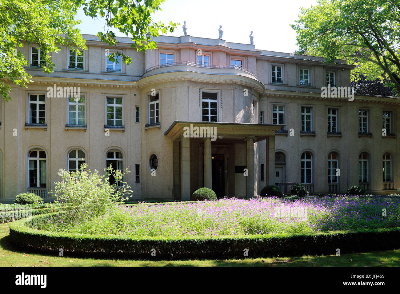 Berlin-Zehlendorf-Villa der Wannseekonferenz Gedenkstätte Stockfoto