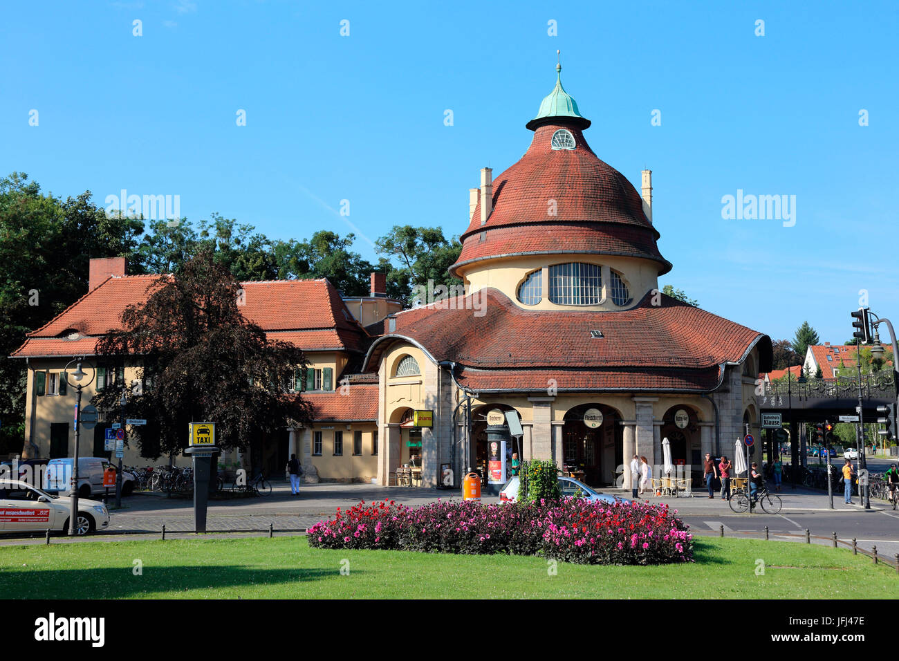 Berlin-Zehlendorf Mexiko Platz Stockfoto