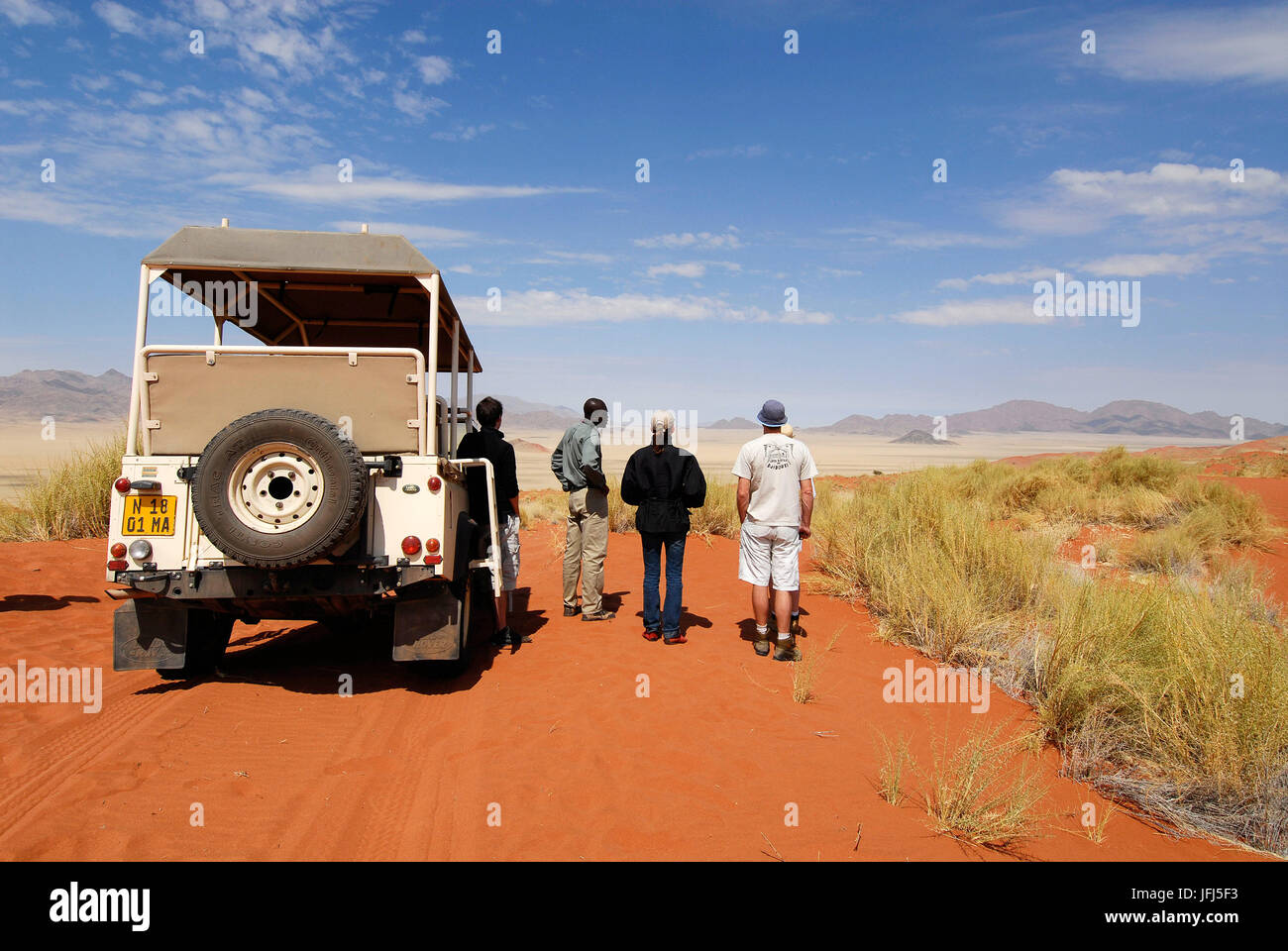 Afrika, Namibia, NamibRand Nature Reserve, Wolwedane safari Stockfoto