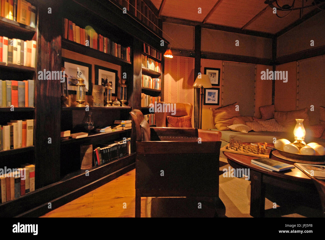 Afrika, Namibia, NamibRand Nature Reserve, Wolwedane Dunes Lodge, Stockfoto