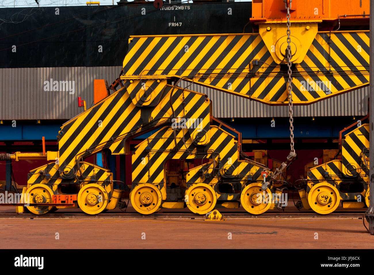 Arabien, Arabische Halbinsel, Sultanat Oman, Sohar, Sohar port Stockfoto