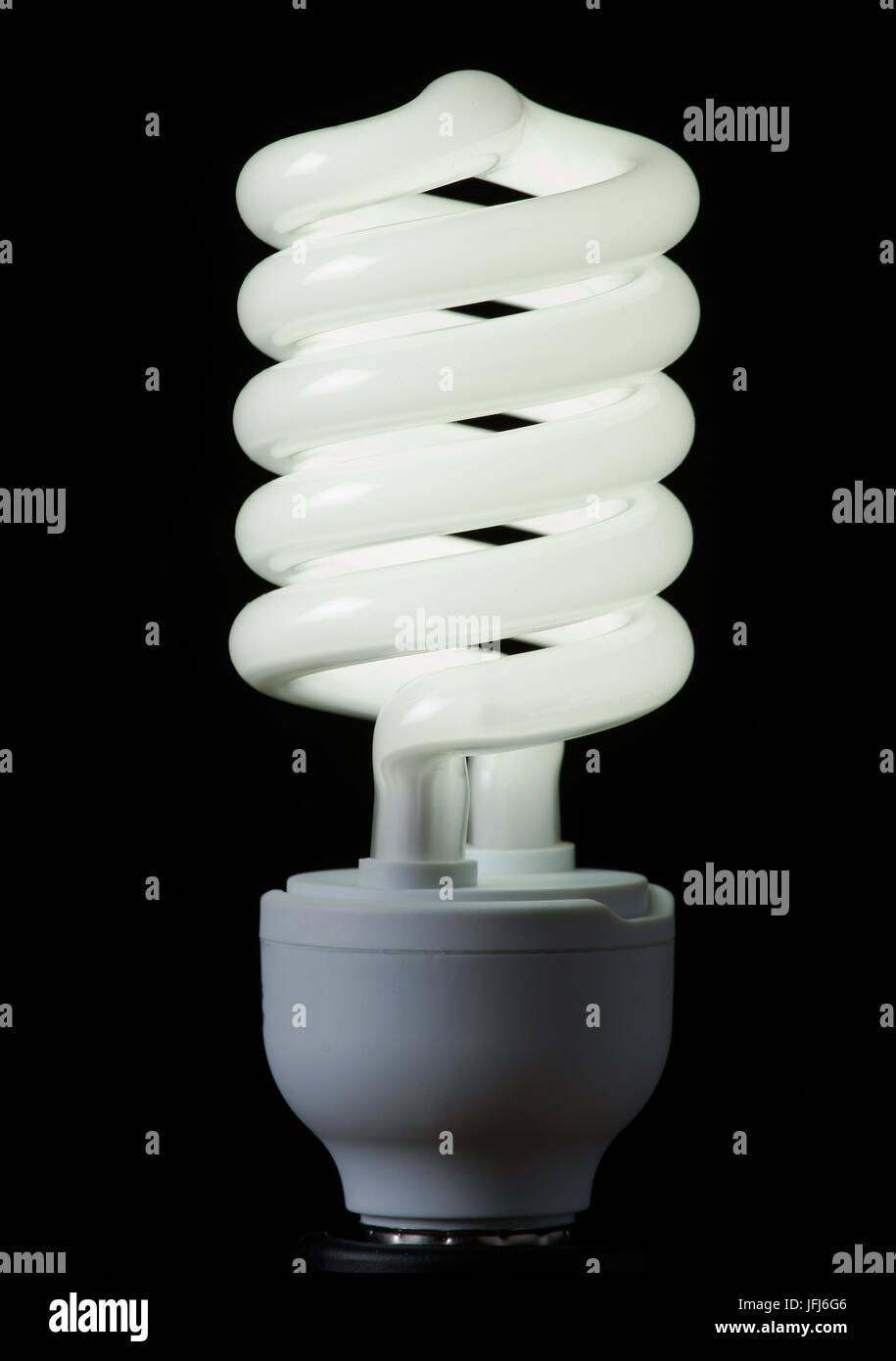 Energiesparlampe Stockfoto