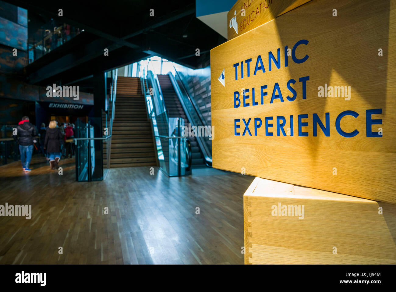 Titanic Museum Belfast Innen