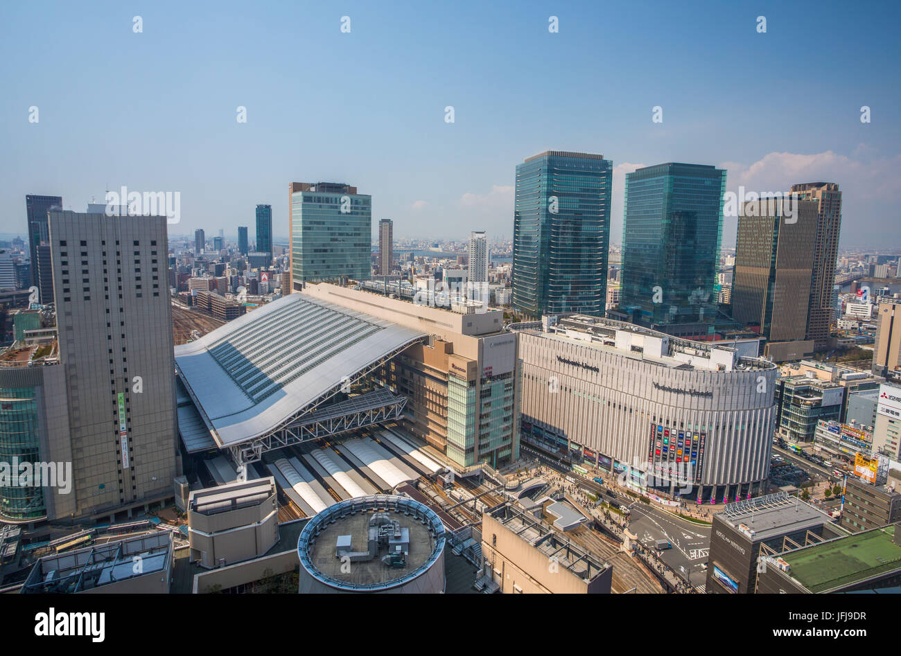 Japan, Kansai, Stadt Osaka, Osaka Station Stockfoto