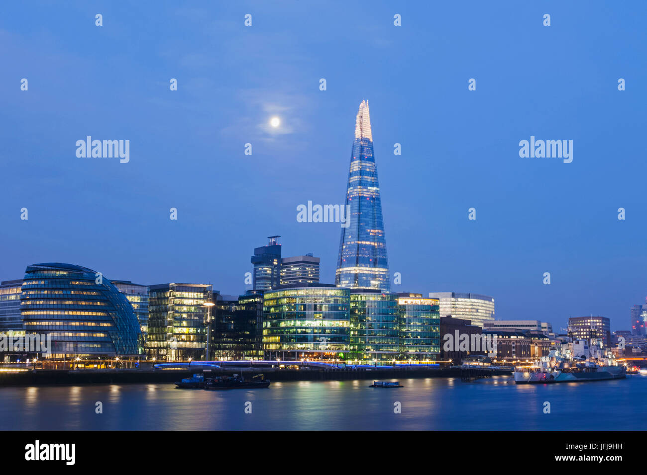 England, London, Splitter und Southwark Skyline Stockfoto