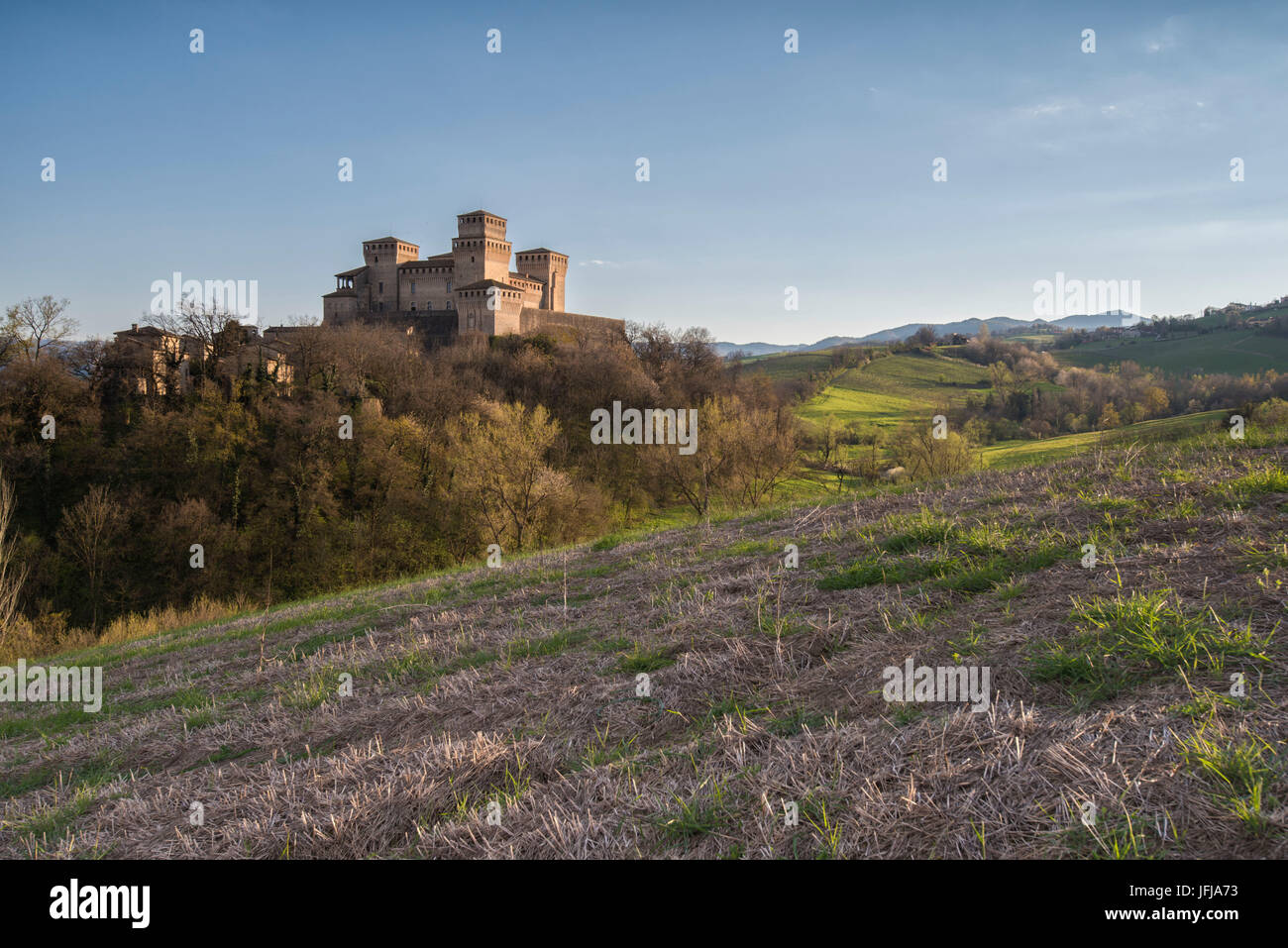 Langhirano (Parma) - Emilia-Romagna, Italien Stockfoto