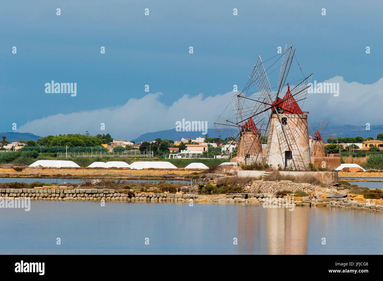 Europa, Italien, Sizilien, Provinz Trapani, Marsala Stockfoto