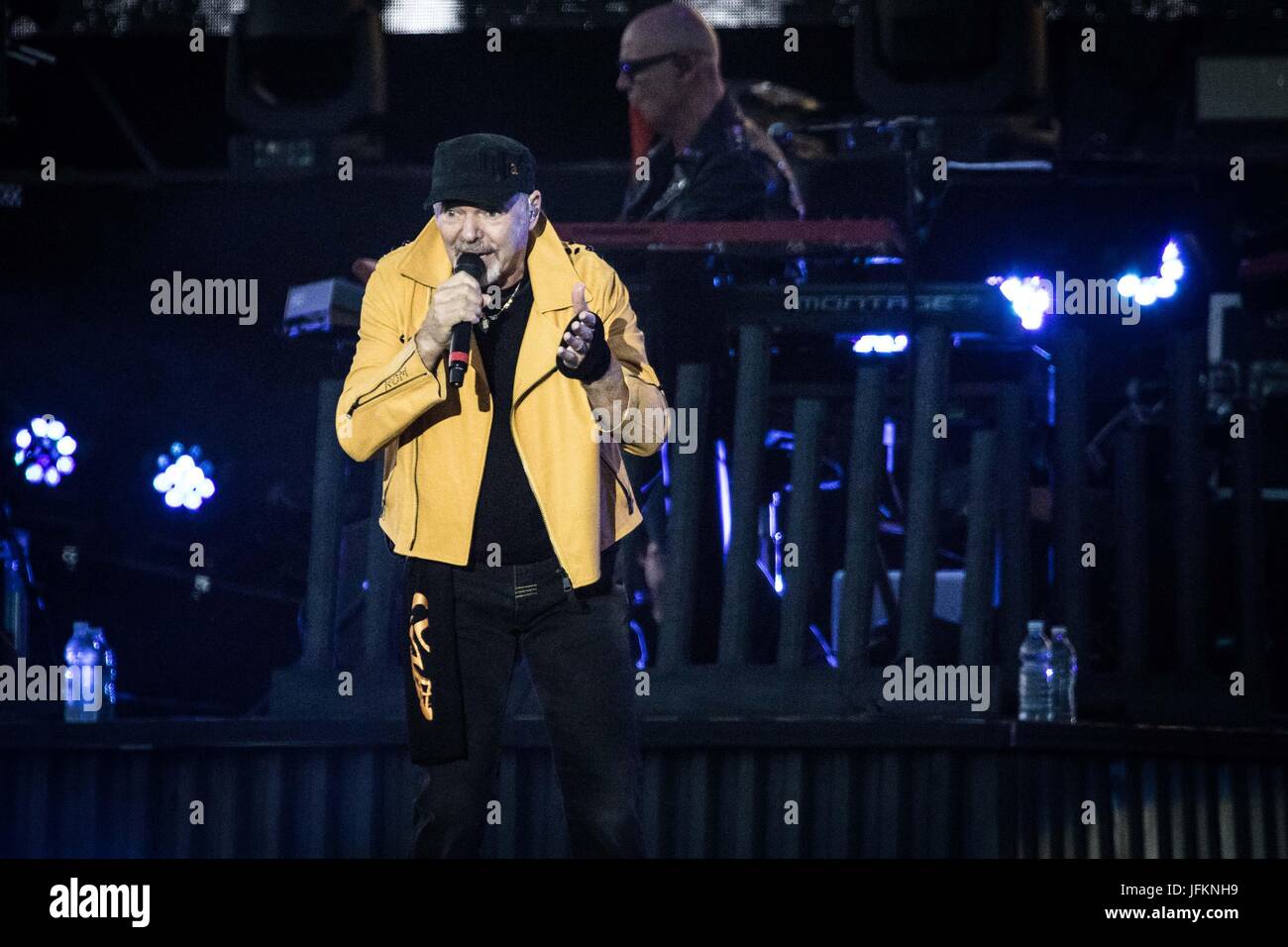 Modena, Italien 1. Juli 2017 Vasco Rossi live bei Vasco Modena Park im Park von Enzo Ferrari in Modena © Roberto Finizio / Alamy Live News Stockfoto