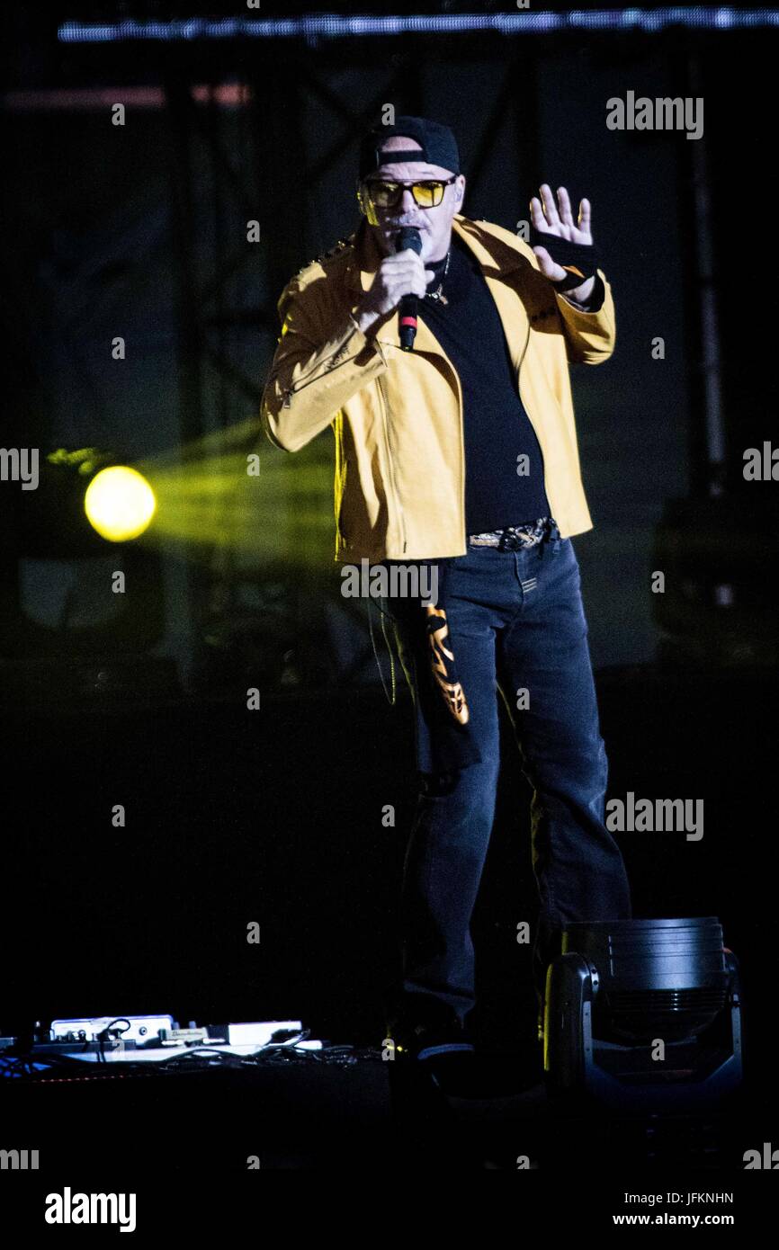 Modena, Italien 1. Juli 2017 Vasco Rossi live bei Vasco Modena Park im Park von Enzo Ferrari in Modena © Roberto Finizio / Alamy Live News Stockfoto