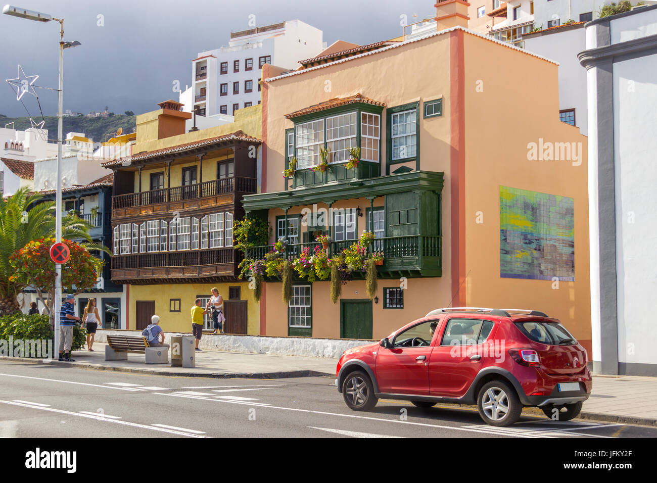 Santa Cruz De La Palma Stockfoto