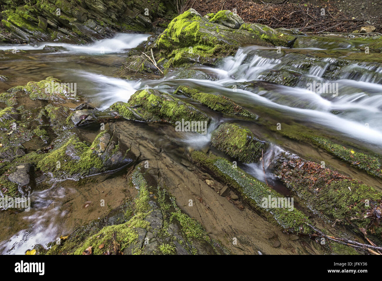 kleiner Fluss Stockfoto