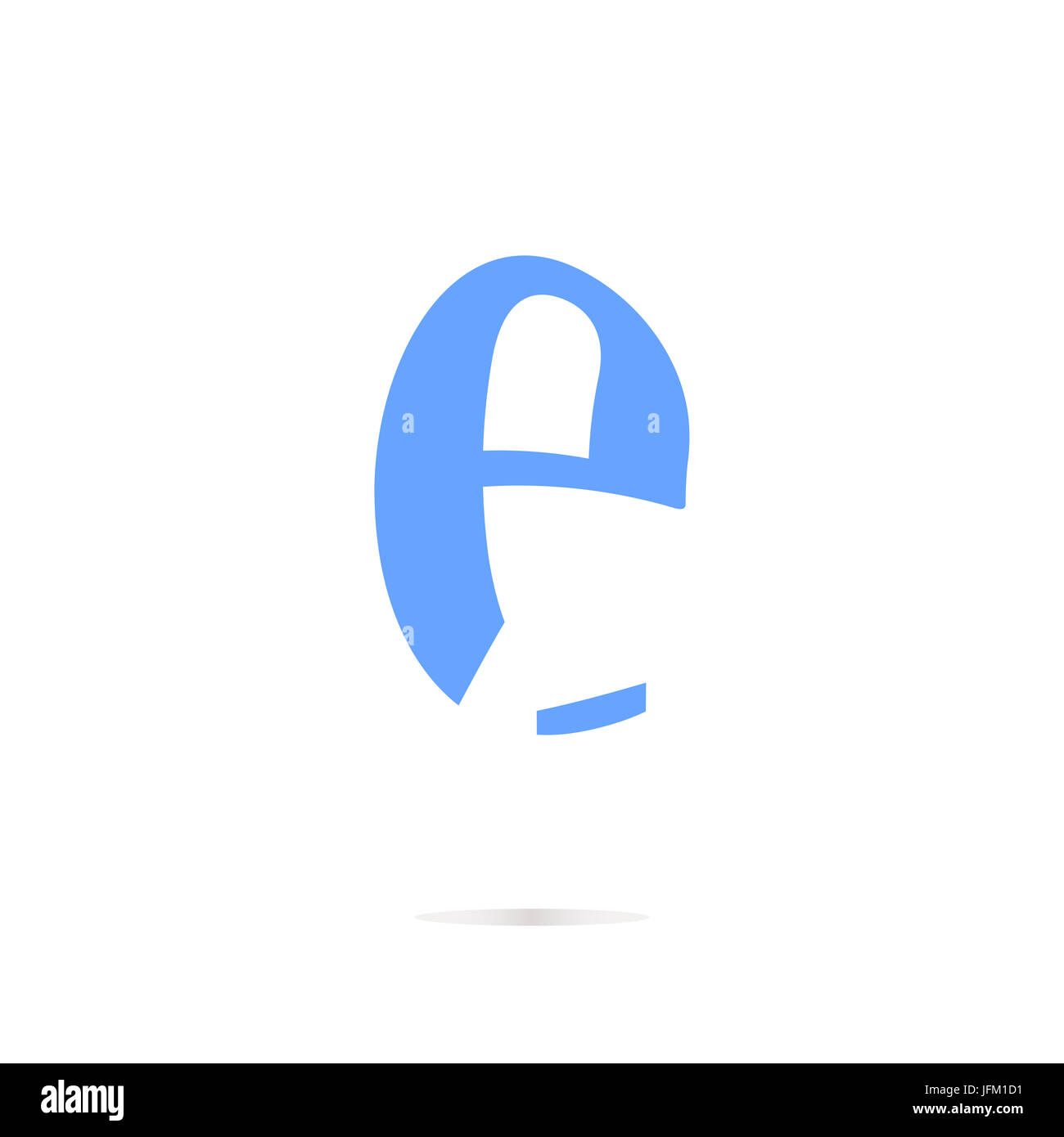 Buchstabe E logo Icon Design template Elemente Stockfoto